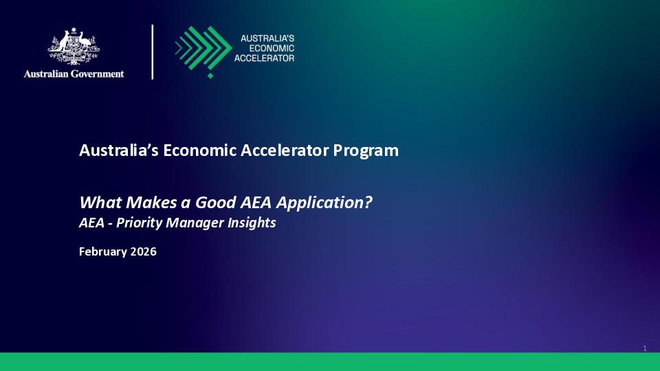 What makes a good AEA Application PM Insights 2026 (edited 050226 - HR).pdf